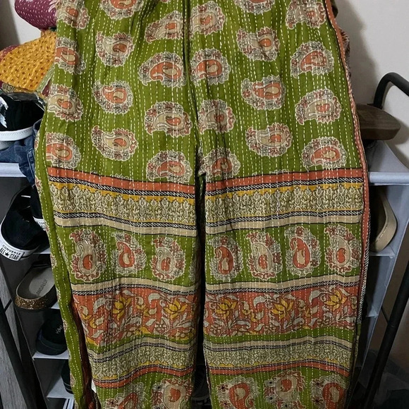 Renew Vintage Kantha Lounge pants size S/M - Picture 6 of 7